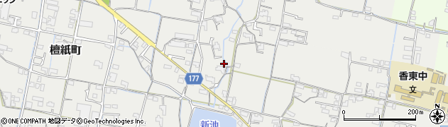 香川県高松市檀紙町306周辺の地図