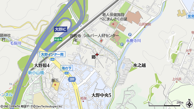 〒739-0461 広島県廿日市市大野郷の地図