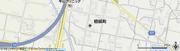 香川県高松市檀紙町135周辺の地図