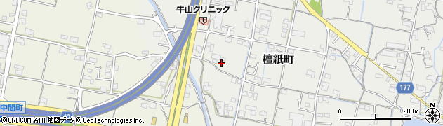 香川県高松市檀紙町116周辺の地図