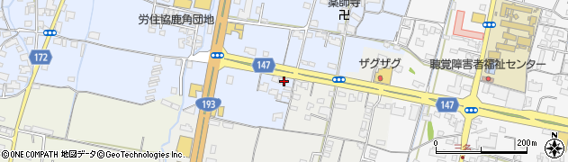香川県高松市鹿角町4周辺の地図