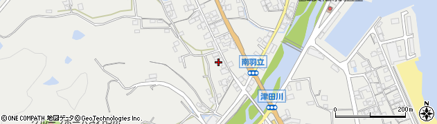 香川県さぬき市津田町津田2505周辺の地図