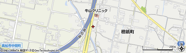 香川県高松市檀紙町88周辺の地図