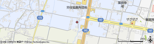 香川県高松市鹿角町485周辺の地図