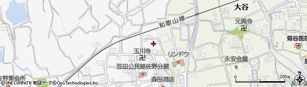 日本共産党紀北地区委員会赤旗新聞販売所周辺の地図