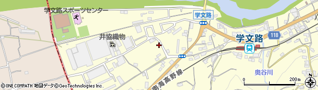 和歌山県橋本市学文路243周辺の地図
