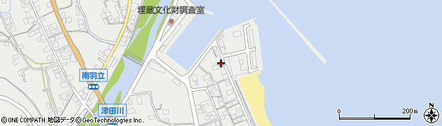 香川県さぬき市津田町津田1402周辺の地図