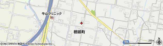 香川県高松市檀紙町152周辺の地図