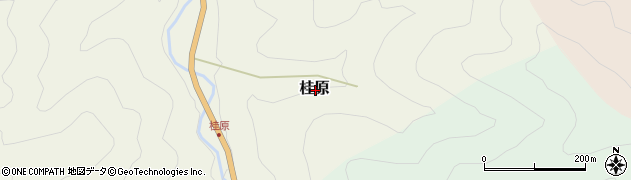 奈良県吉野郡黒滝村桂原周辺の地図