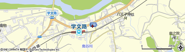 和歌山県橋本市学文路463周辺の地図