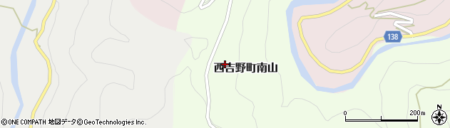 奈良県五條市西吉野町南山27周辺の地図