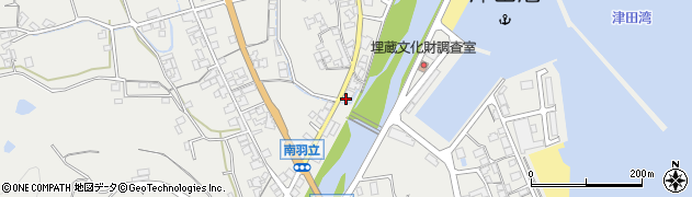 香川県さぬき市津田町津田2562周辺の地図