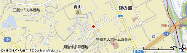 香川県綾歌郡宇多津町197周辺の地図