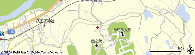 和歌山県橋本市学文路765周辺の地図