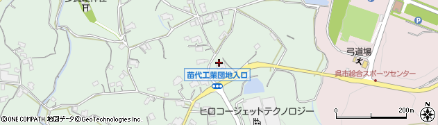 広島県呉市苗代町10261周辺の地図