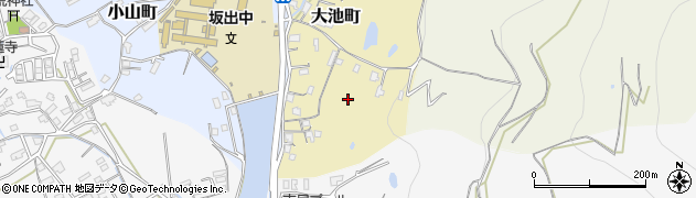 香川県坂出市大池町2周辺の地図
