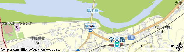 和歌山県橋本市学文路201周辺の地図
