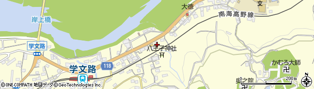 和歌山県橋本市学文路688周辺の地図