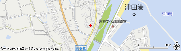 香川県さぬき市津田町津田2577周辺の地図