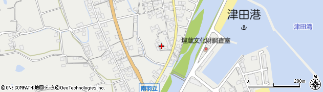 香川県さぬき市津田町津田2578周辺の地図