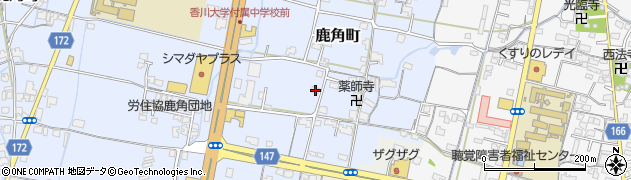 香川県高松市鹿角町69周辺の地図