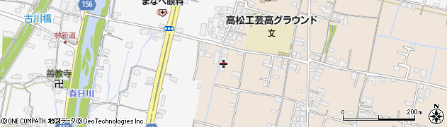 香川県高松市下田井町80周辺の地図