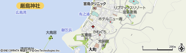 広島信用金庫宮島支店周辺の地図