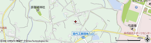 広島県呉市苗代町806周辺の地図