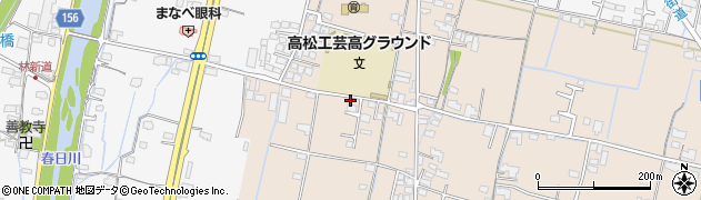 香川県高松市下田井町88周辺の地図