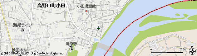 和歌山県橋本市高野口町小田194周辺の地図