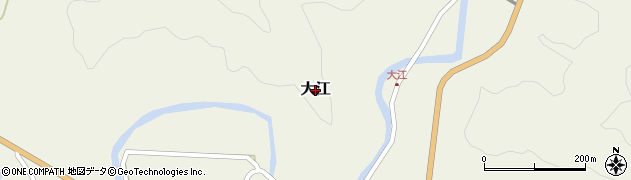 三重県南伊勢町（度会郡）大江周辺の地図