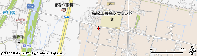 香川県高松市下田井町81周辺の地図