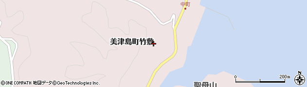 長崎県対馬市美津島町竹敷周辺の地図