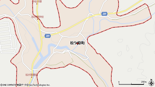 〒739-0657 広島県大竹市松ケ原町の地図