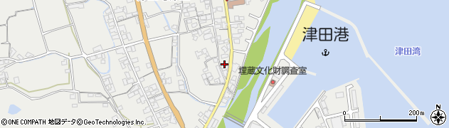 香川県さぬき市津田町津田2573周辺の地図