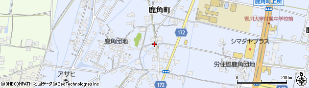 香川県高松市鹿角町625周辺の地図
