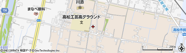 香川県高松市下田井町25周辺の地図