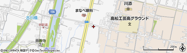 香川県高松市六条町150周辺の地図