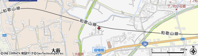 和歌山県伊都郡かつらぎ町丁ノ町87周辺の地図