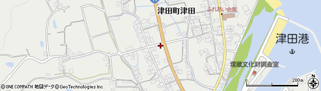香川県さぬき市津田町津田2542周辺の地図