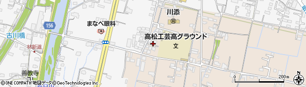 香川県高松市下田井町75周辺の地図