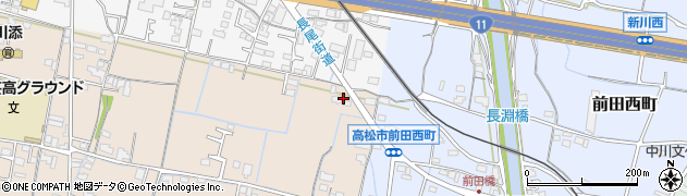 香川県高松市下田井町151周辺の地図