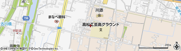 香川県高松市下田井町61周辺の地図