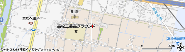 香川県高松市下田井町21周辺の地図