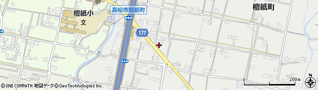 香川県高松市檀紙町766周辺の地図