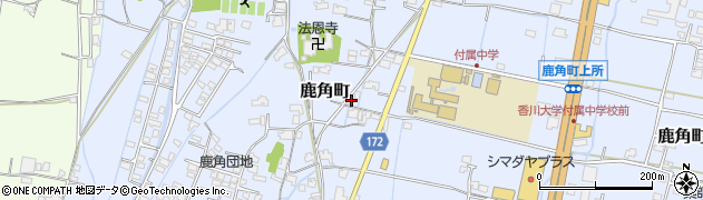 香川県高松市鹿角町673周辺の地図