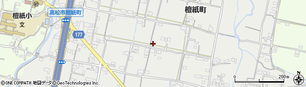 香川県高松市檀紙町655周辺の地図