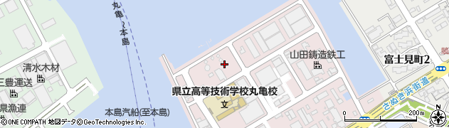 香川県丸亀市港町314周辺の地図