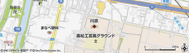 香川県高松市下田井町52周辺の地図
