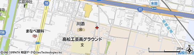 香川県高松市下田井町40周辺の地図